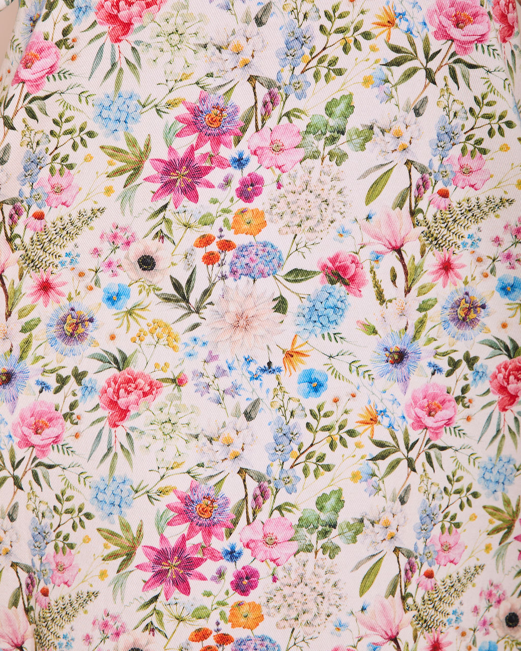Dandelion Drift Floral Mini Shirt Dress - Image 6