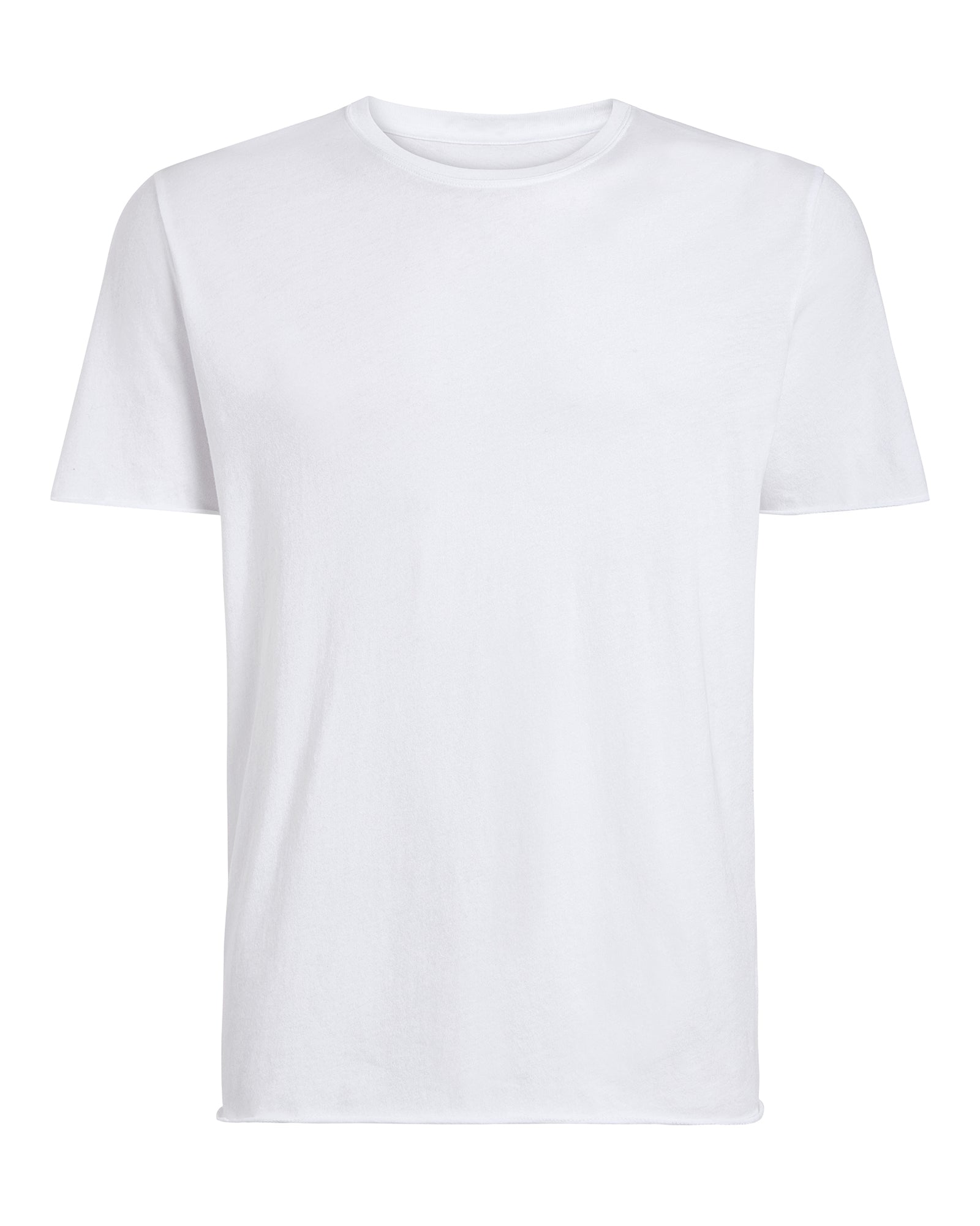 Vintage Jersey Crew Neck Tee - White - Image 4