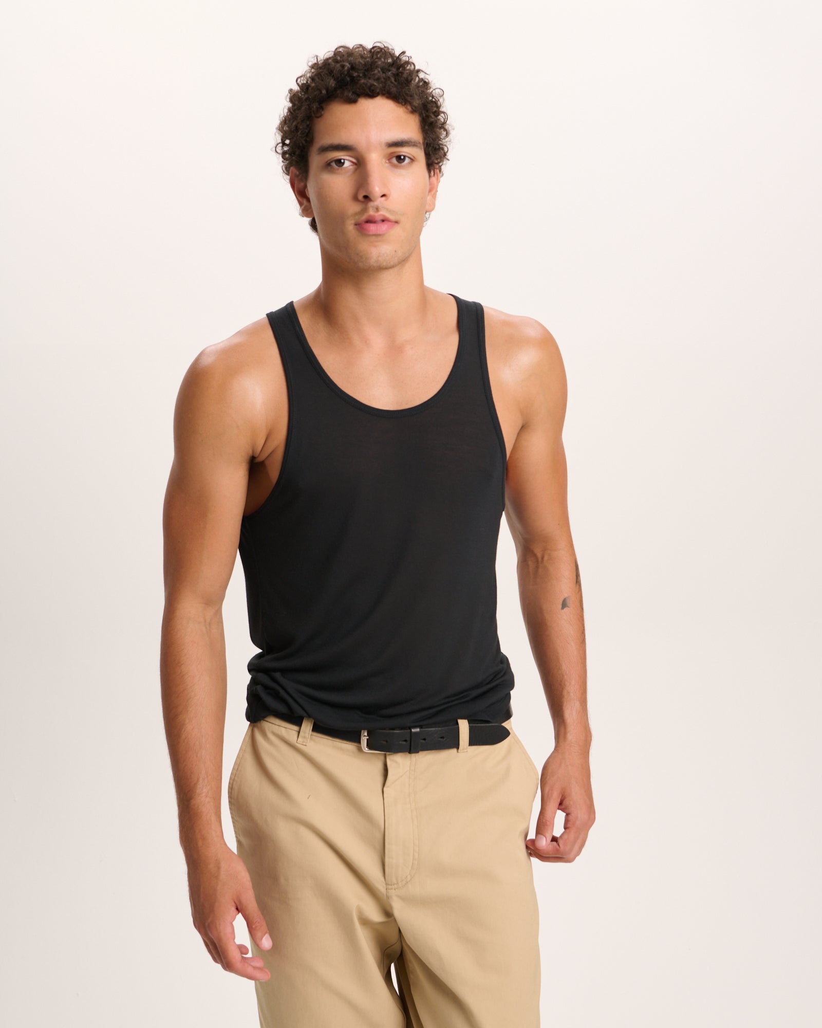 Modal Jersey Tank - Black