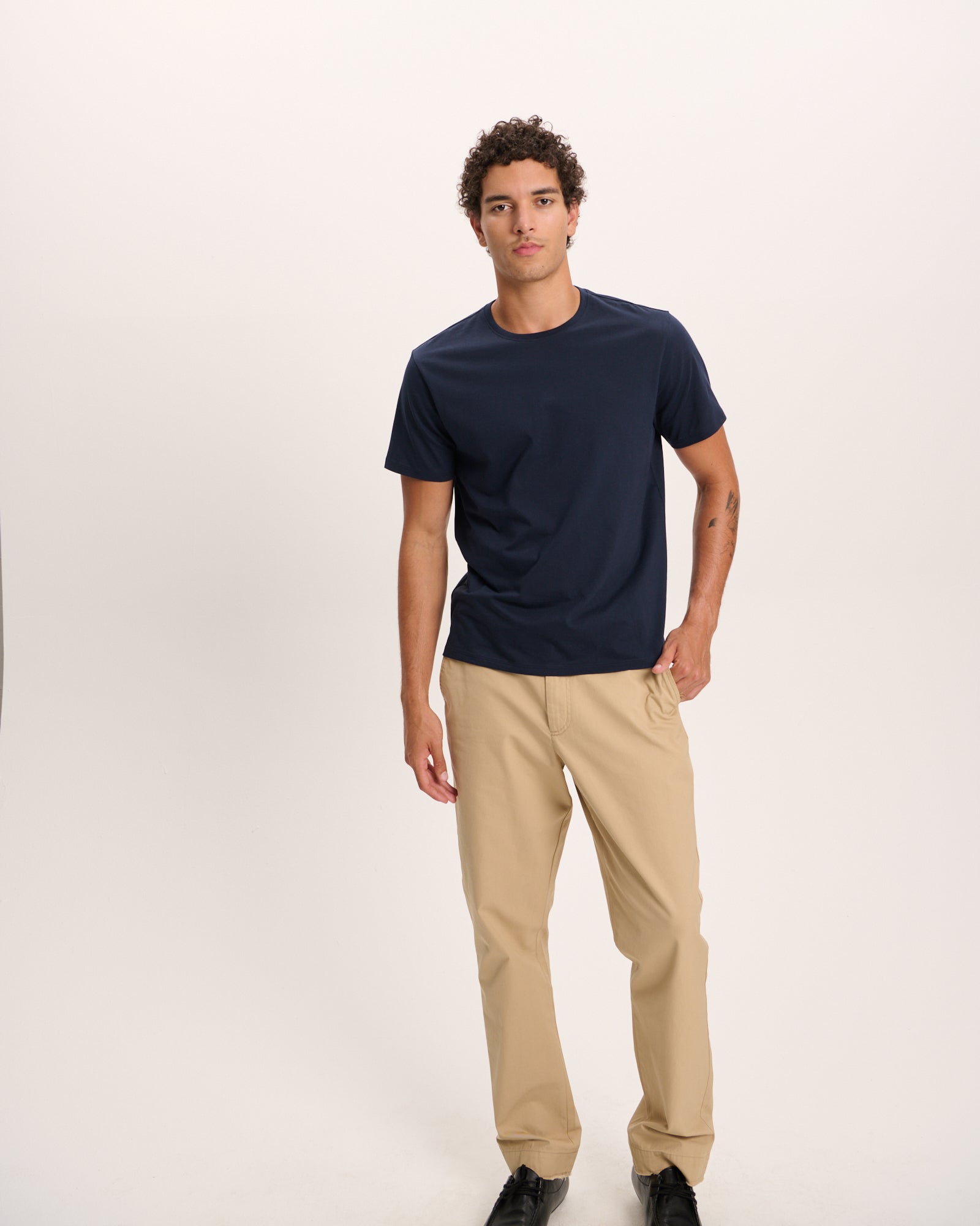 Classic Jersey Crew Neck Tee - Midnight