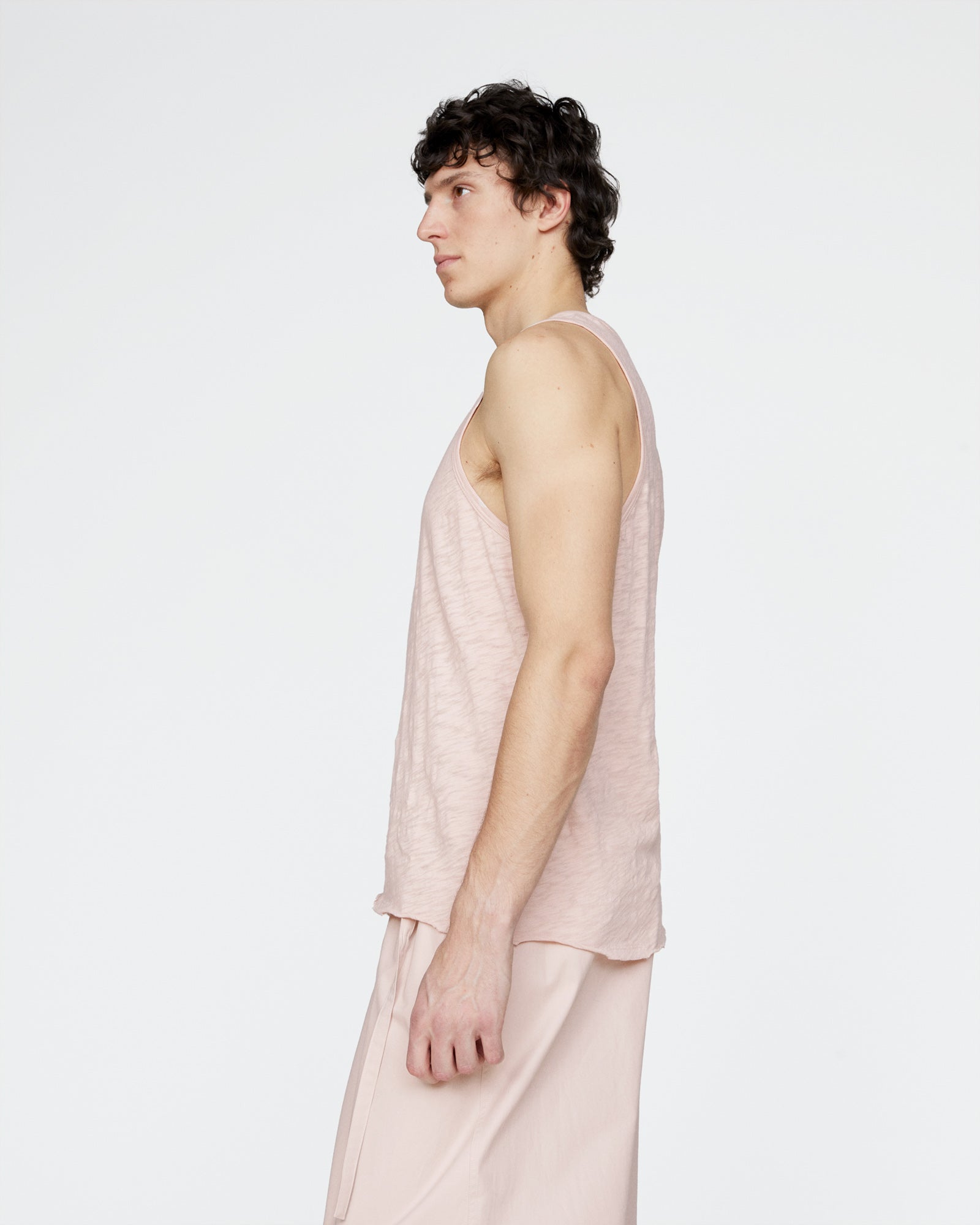 Slub Jersey Destroyed Tank - Faded Rose - Image 5