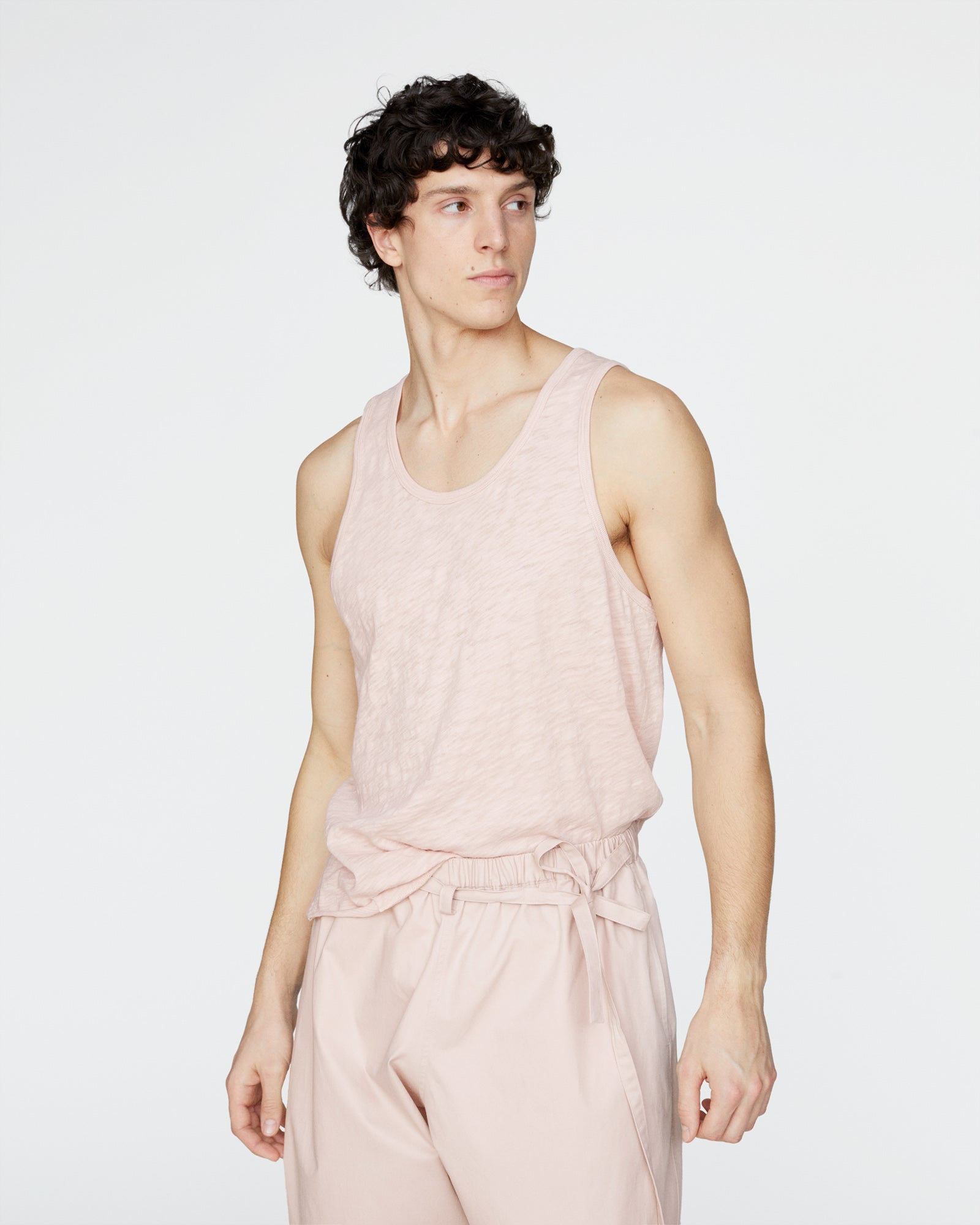 Slub Jersey Destroyed Tank - Faded Rose - Image 3