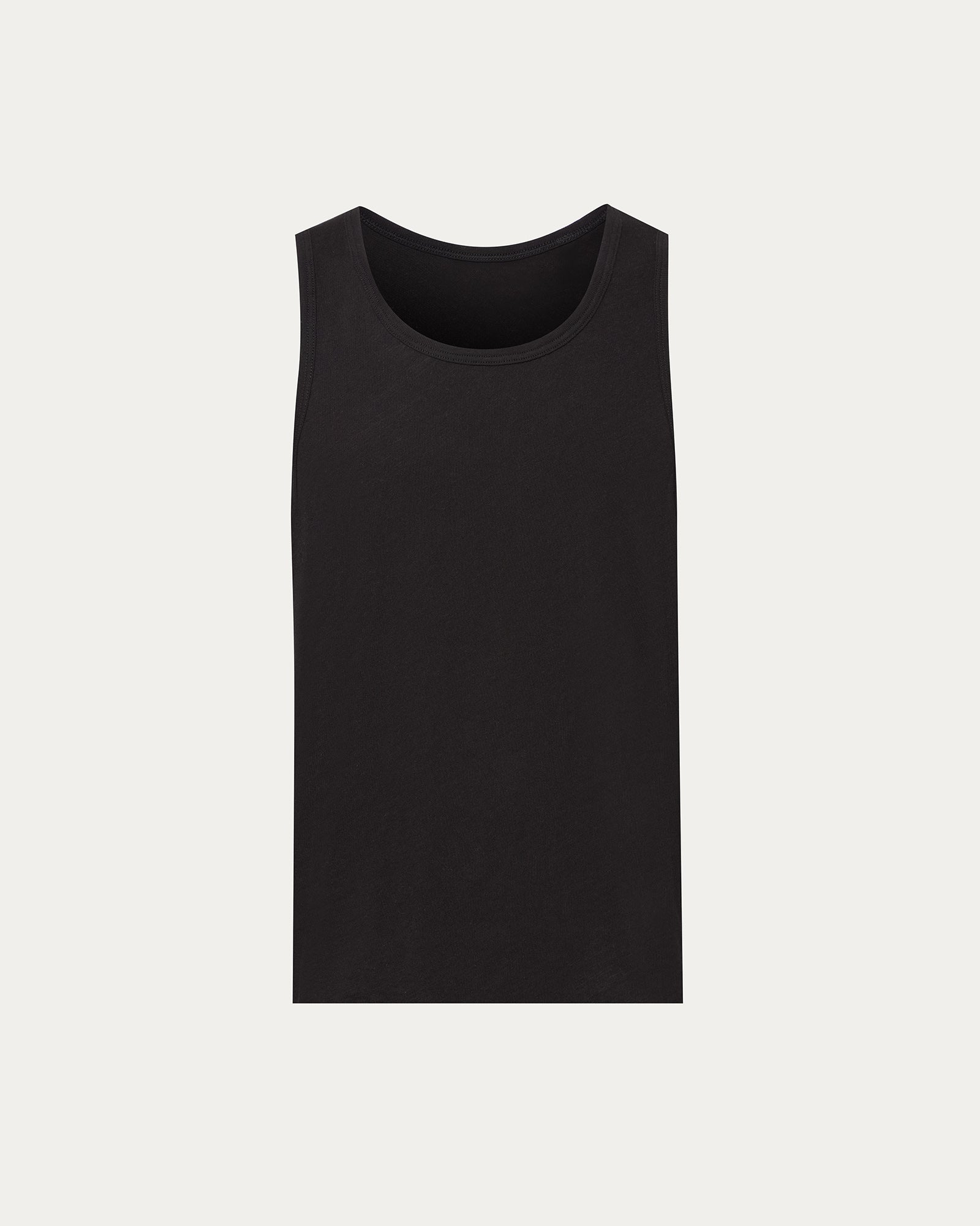 Vintage Jersey Tank - Black - Image 5